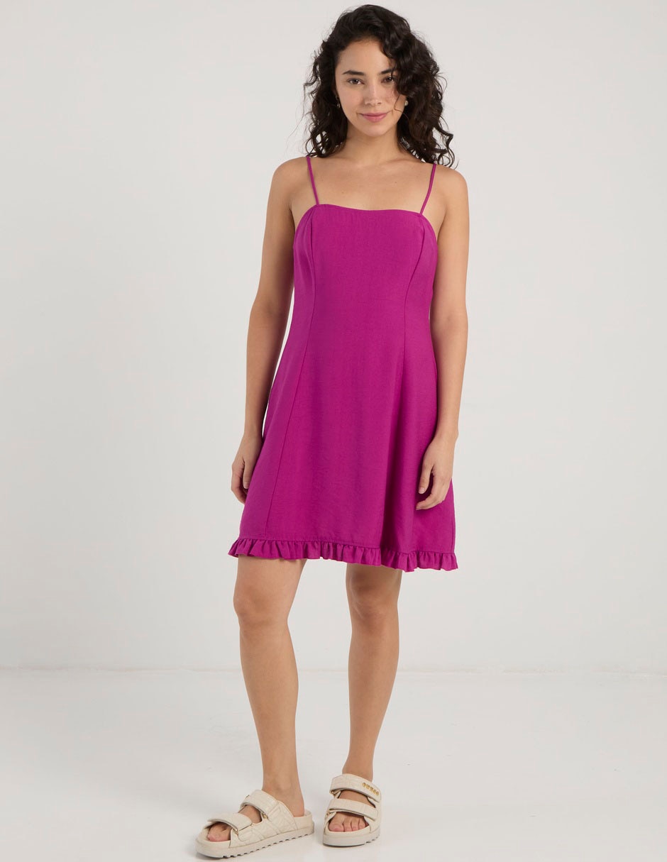 Vestido a la rodilla casual para mujer 7