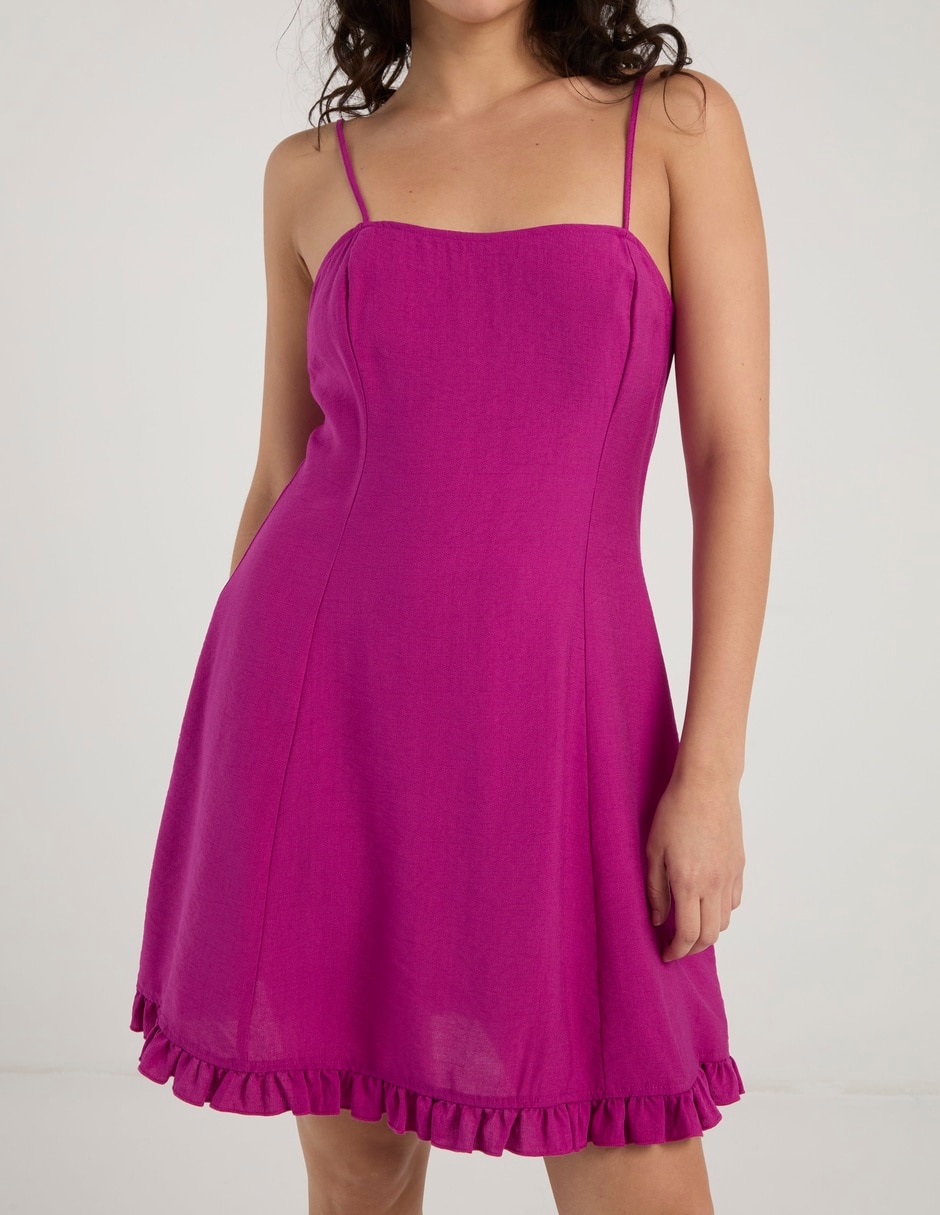 Vestido a la rodilla casual para mujer 10