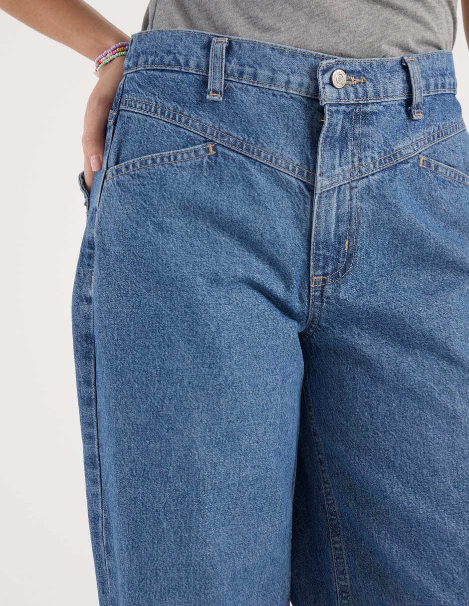 Jeans wide leg Aéropostale para mujer 3