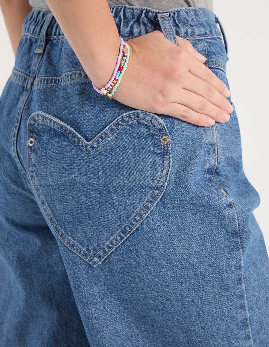 Jeans wide leg Aéropostale para mujer 2