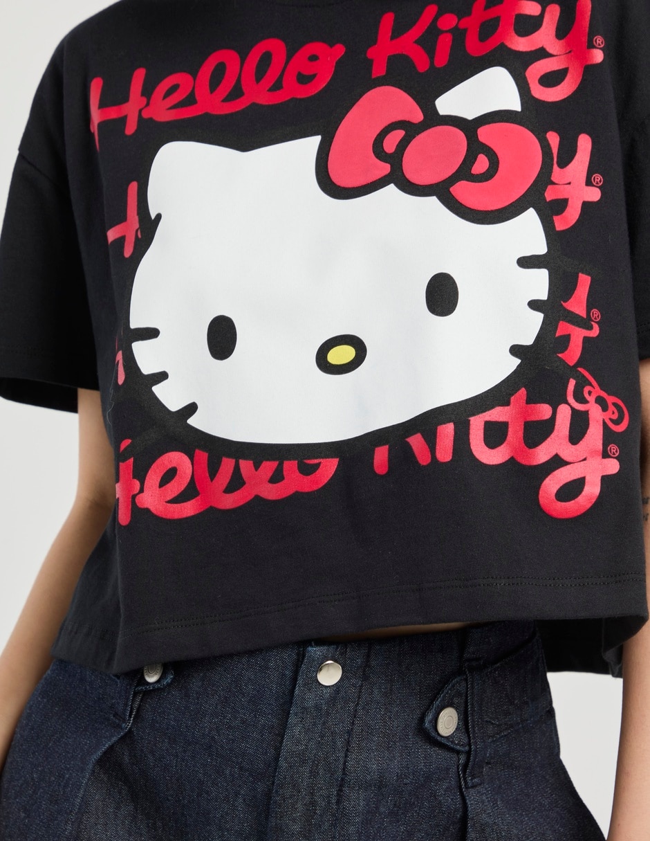 Playera manga corta cuello redondo para mujer 10