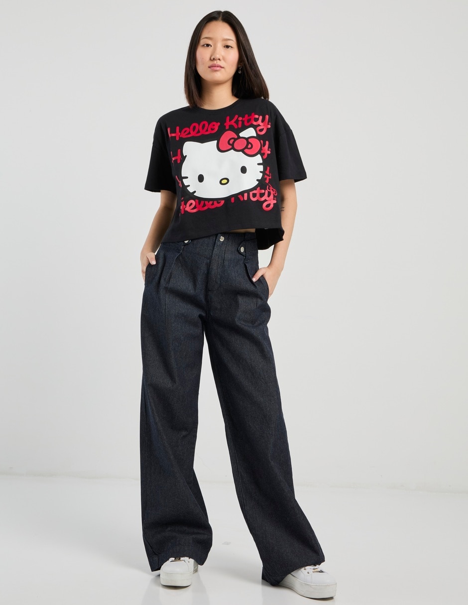 Jeans wide leg Aéropostale para mujer 5