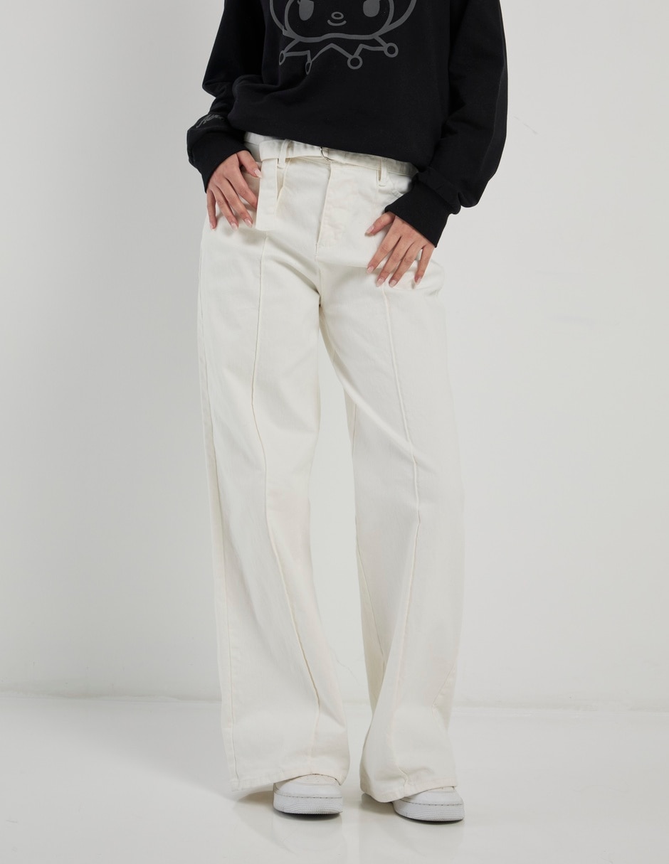 Jeans wide leg Aéropostale para mujer 5