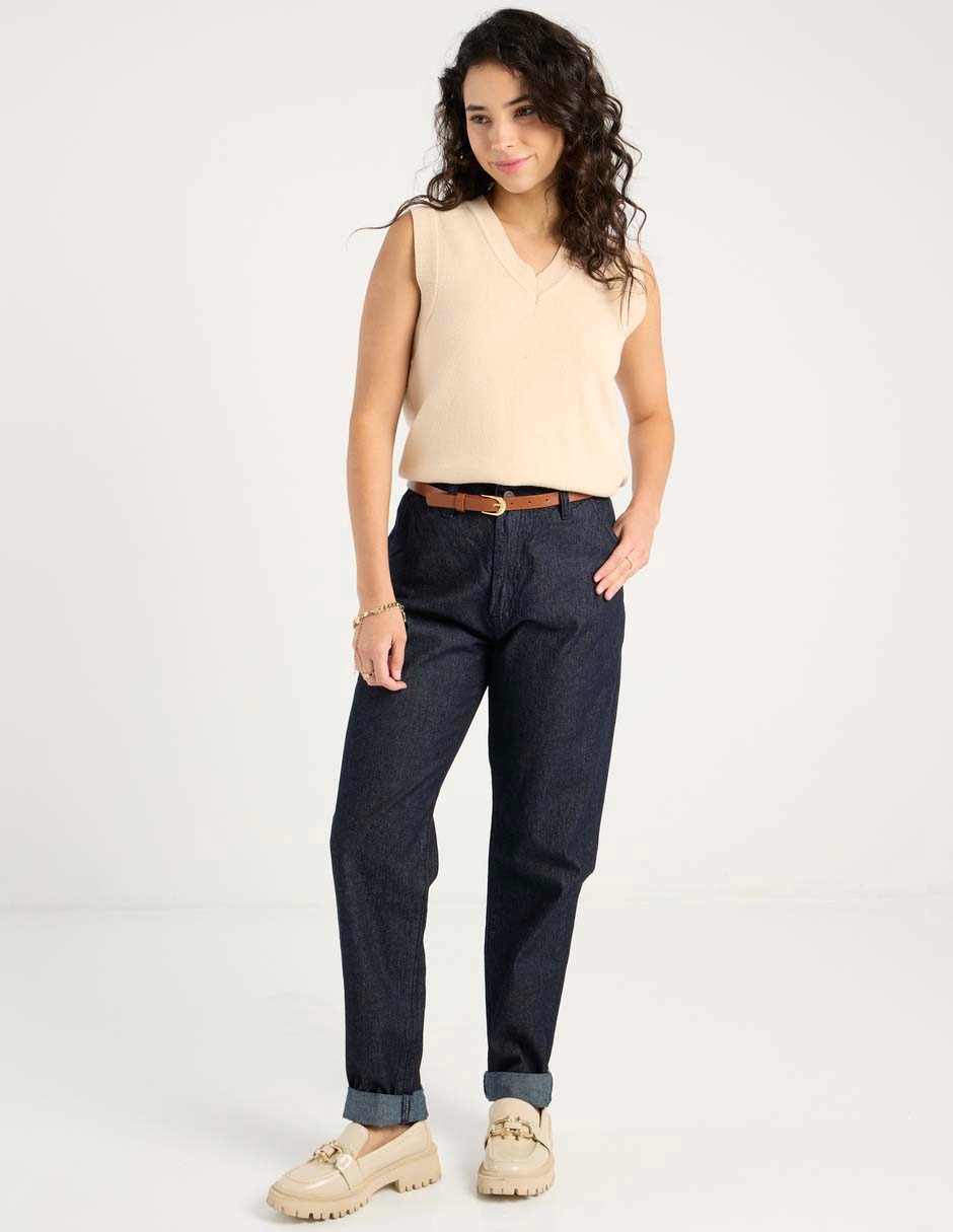 Jeans straight Aéropostale para mujer 4