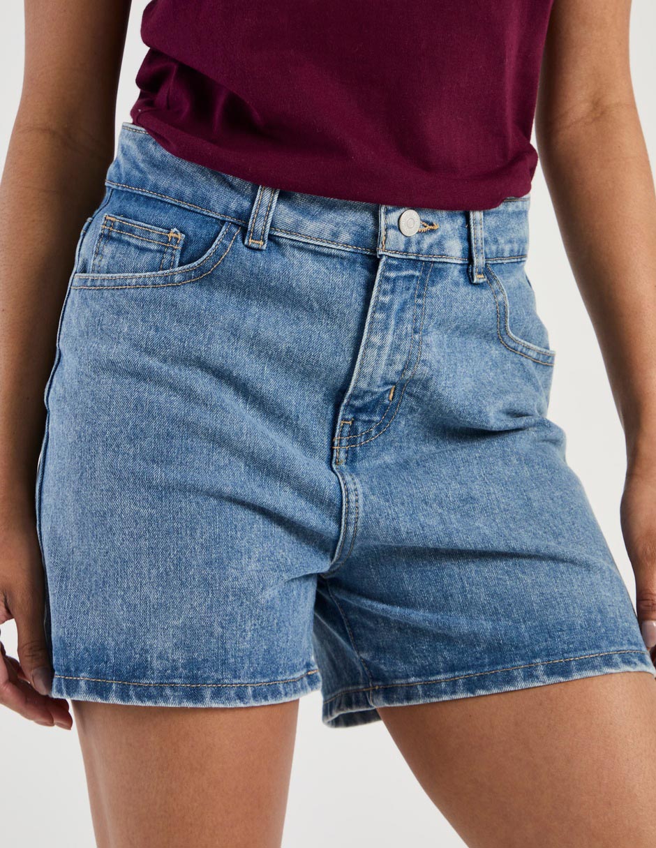 Short Aéropostale de mezclilla para mujer 3