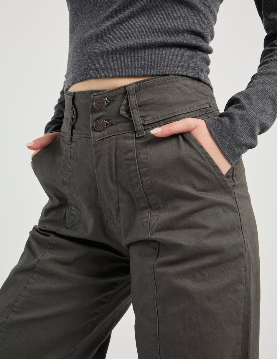 Pantalón straight para mujer 3