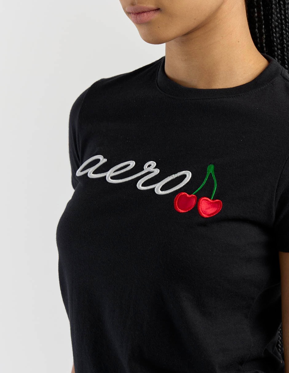 Playera manga corta cuello redondo mujer 4