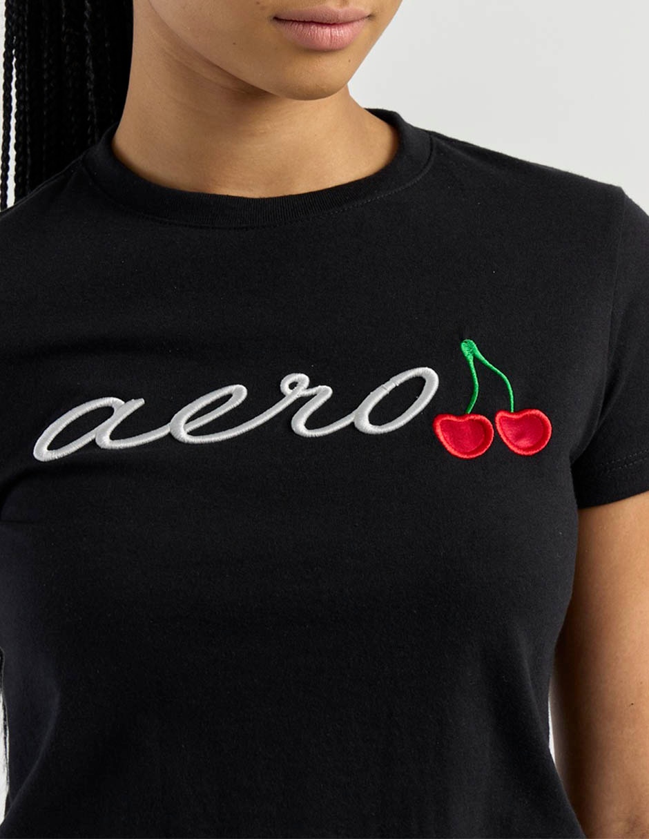 Playera manga corta cuello redondo mujer 2