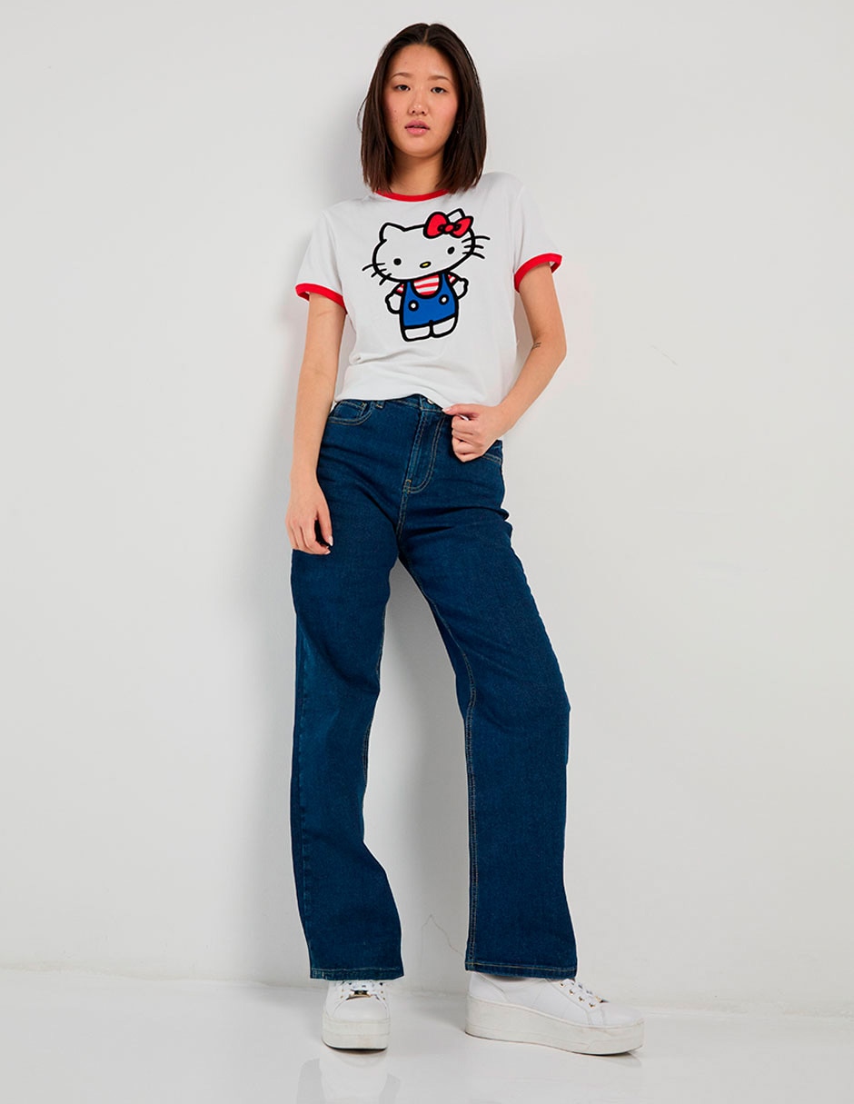 Jeans straight Aéropostale para mujer 4