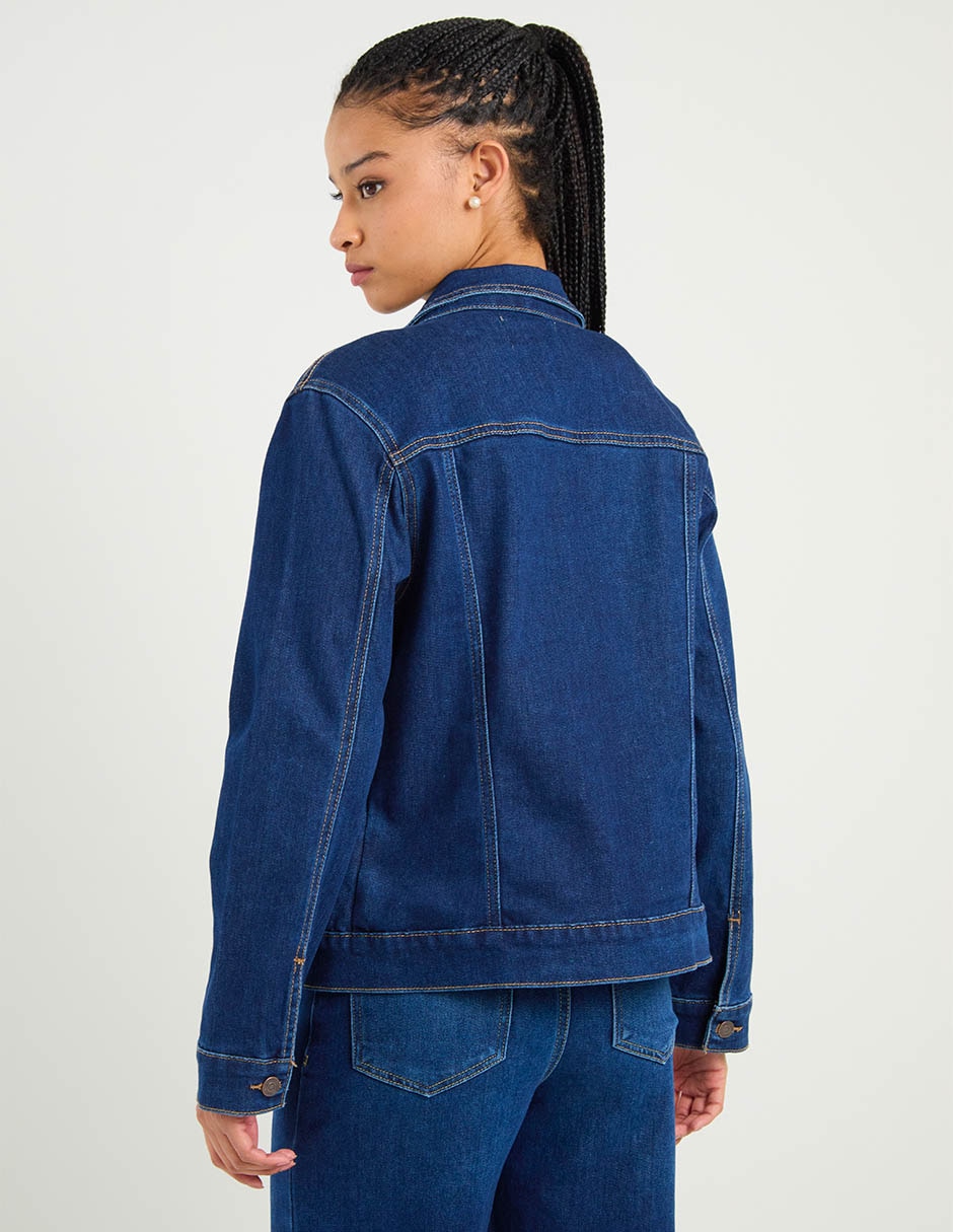 Chamarra denim Aéropostale de mezclilla para mujer