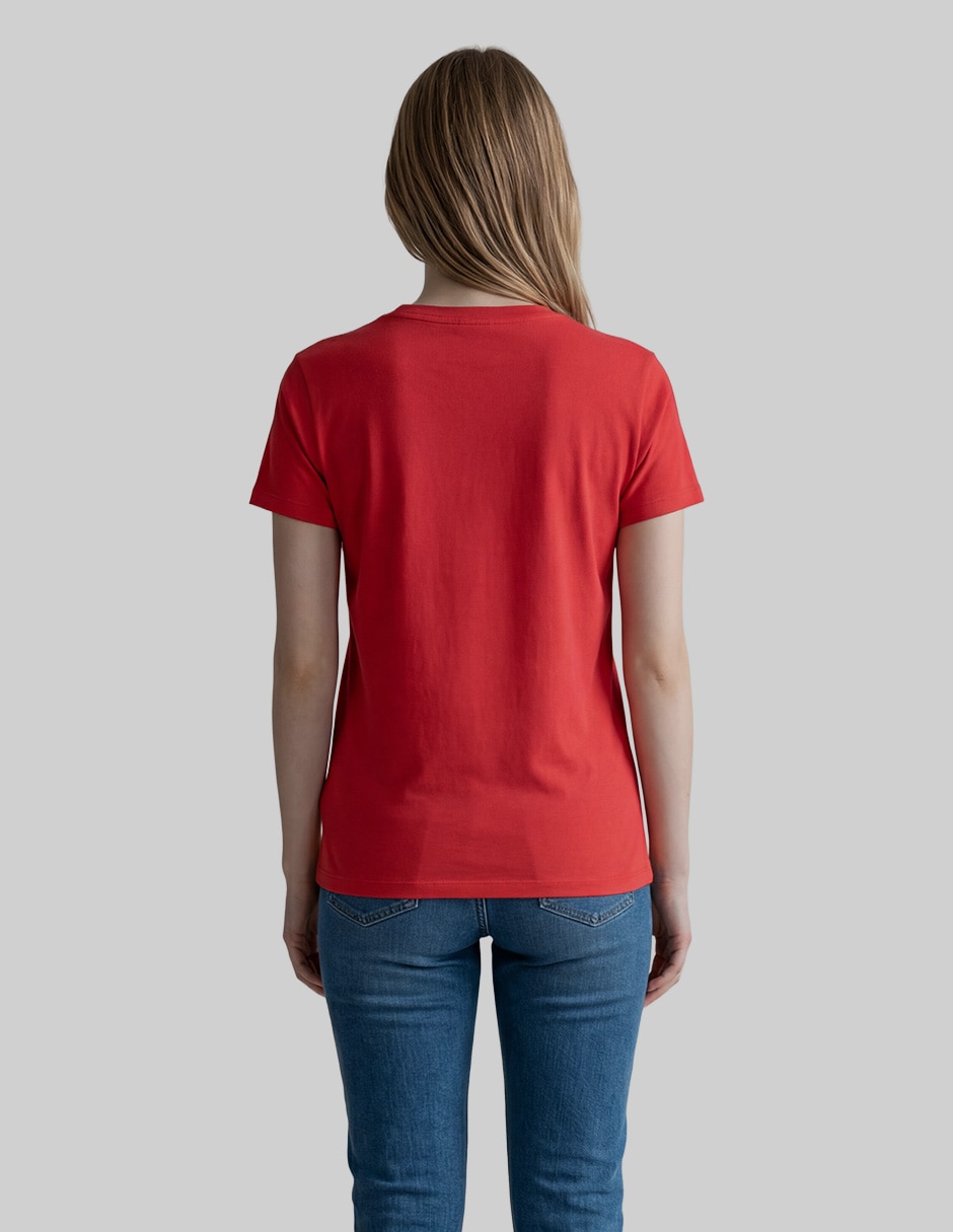 Playera manga corta Aero cuello redondo para mujer