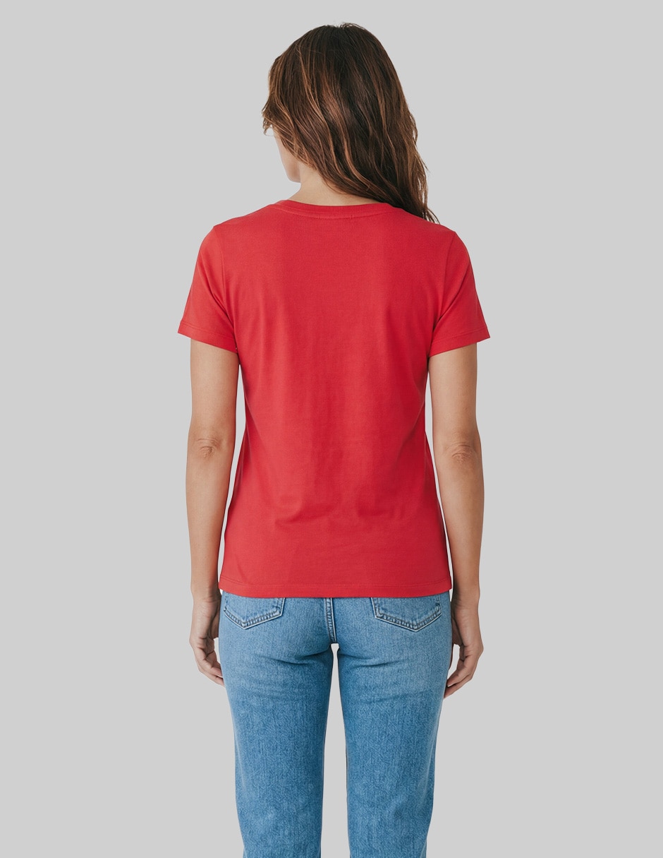 Playera manga corta Aero cuello redondo para mujer