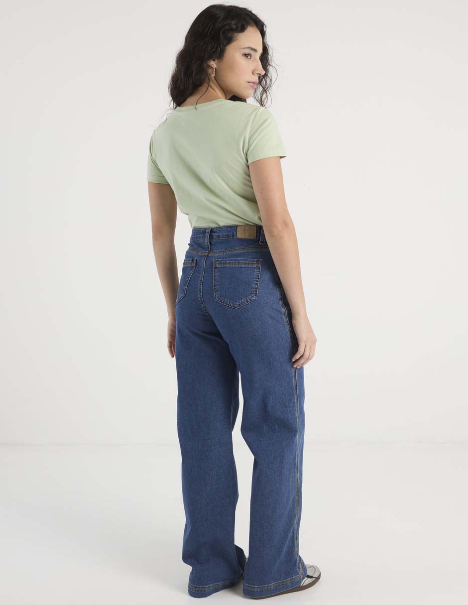 Jeans wide leg Aéropostale para mujer 6