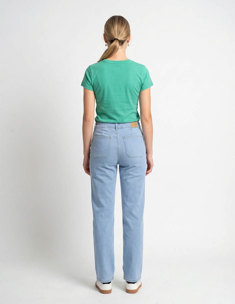 Jeans straight Aéropostale para mujer 5
