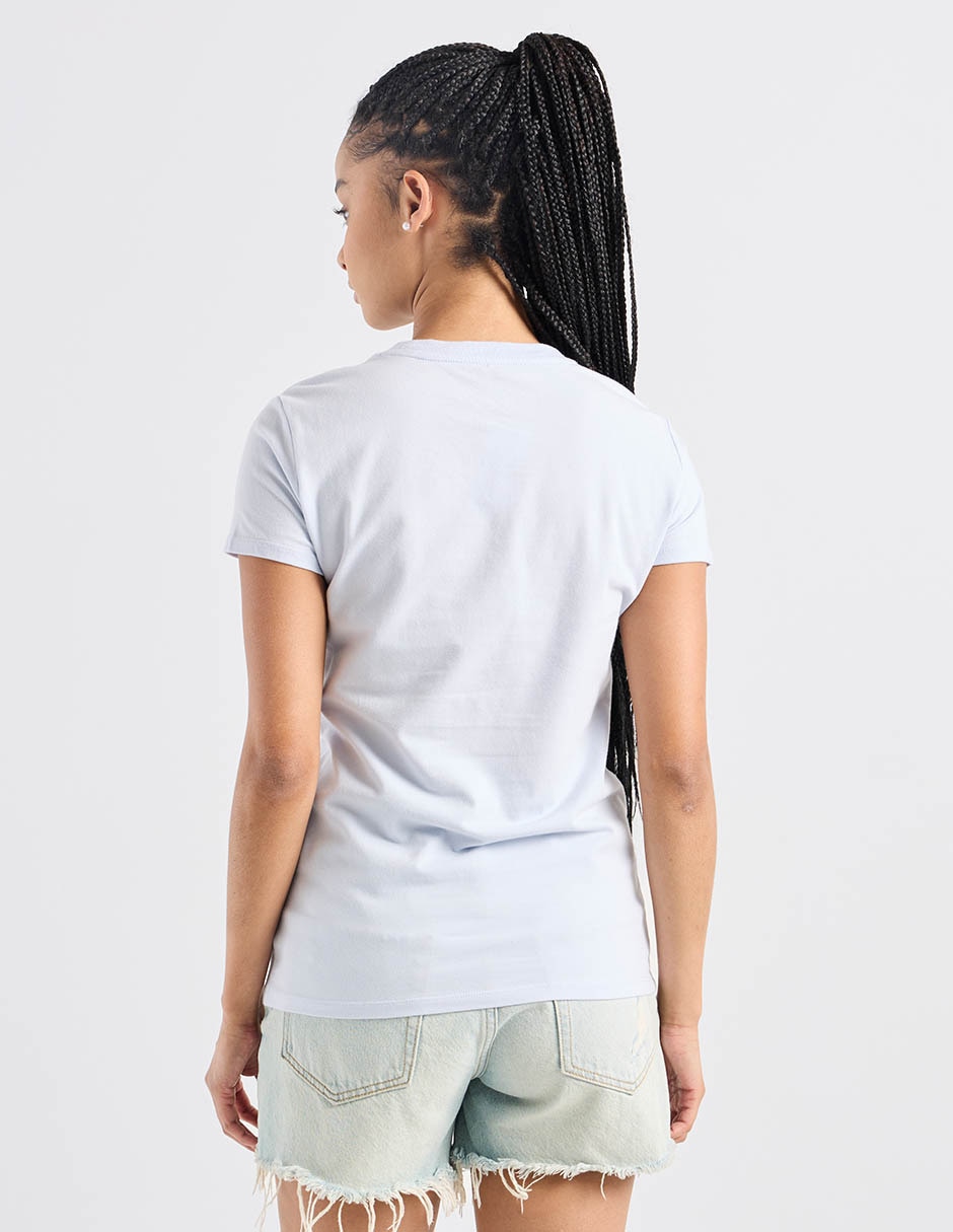 Playera manga corta cuello redondo mujer 6