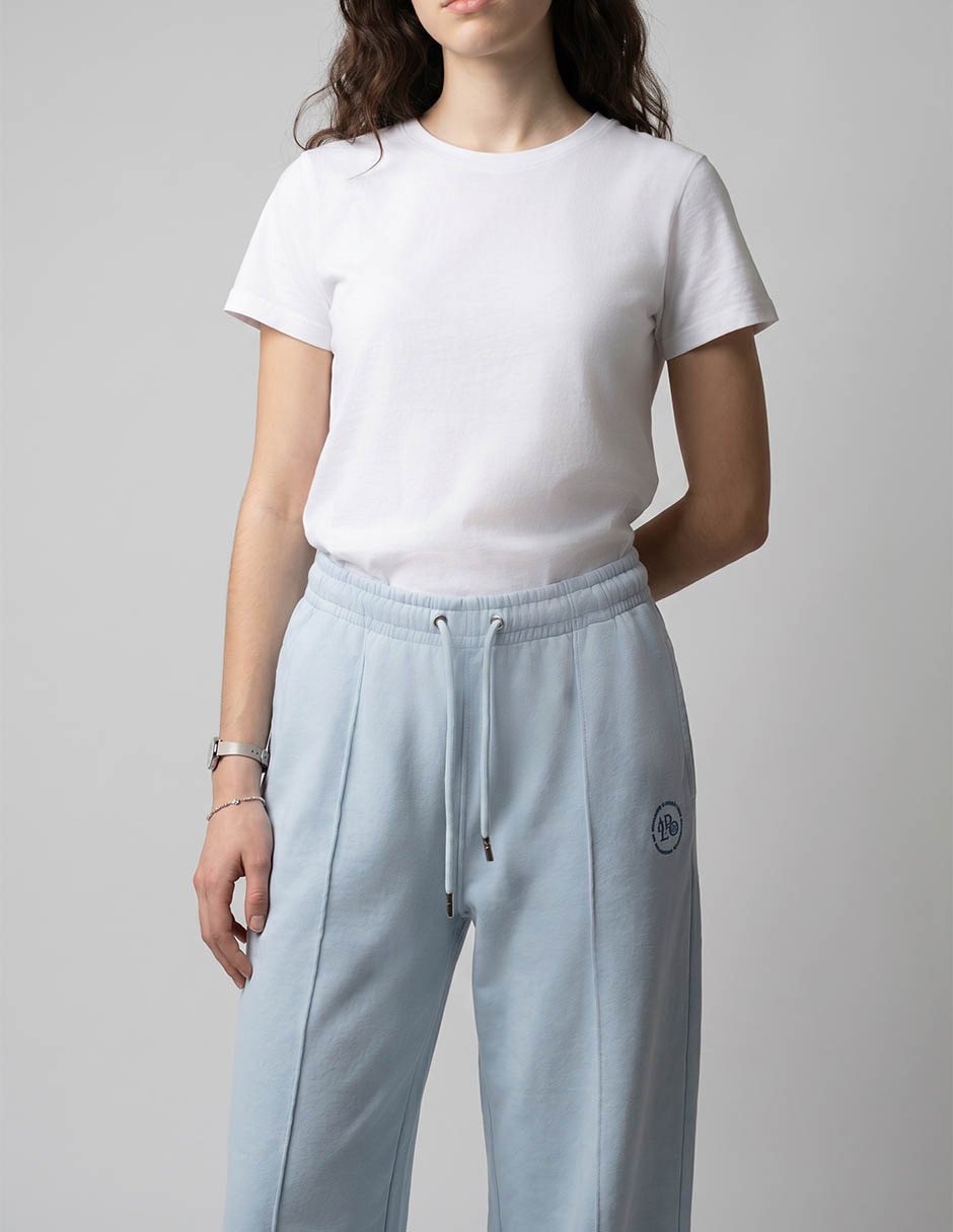 Pants straight con jareta para mujer 3