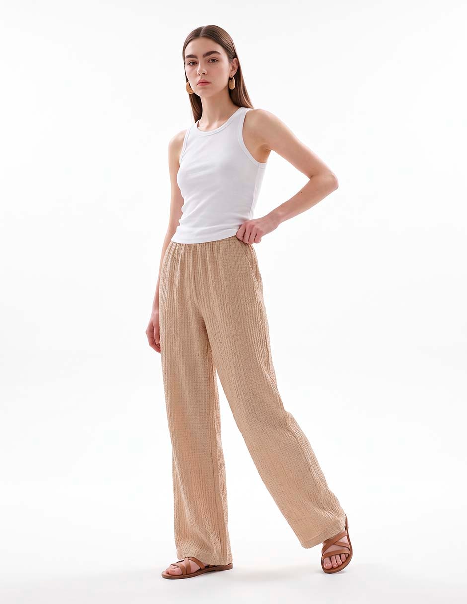 Pantalón aéropostale wide leg para mujer Pantalón aéropostale wide leg para mujer