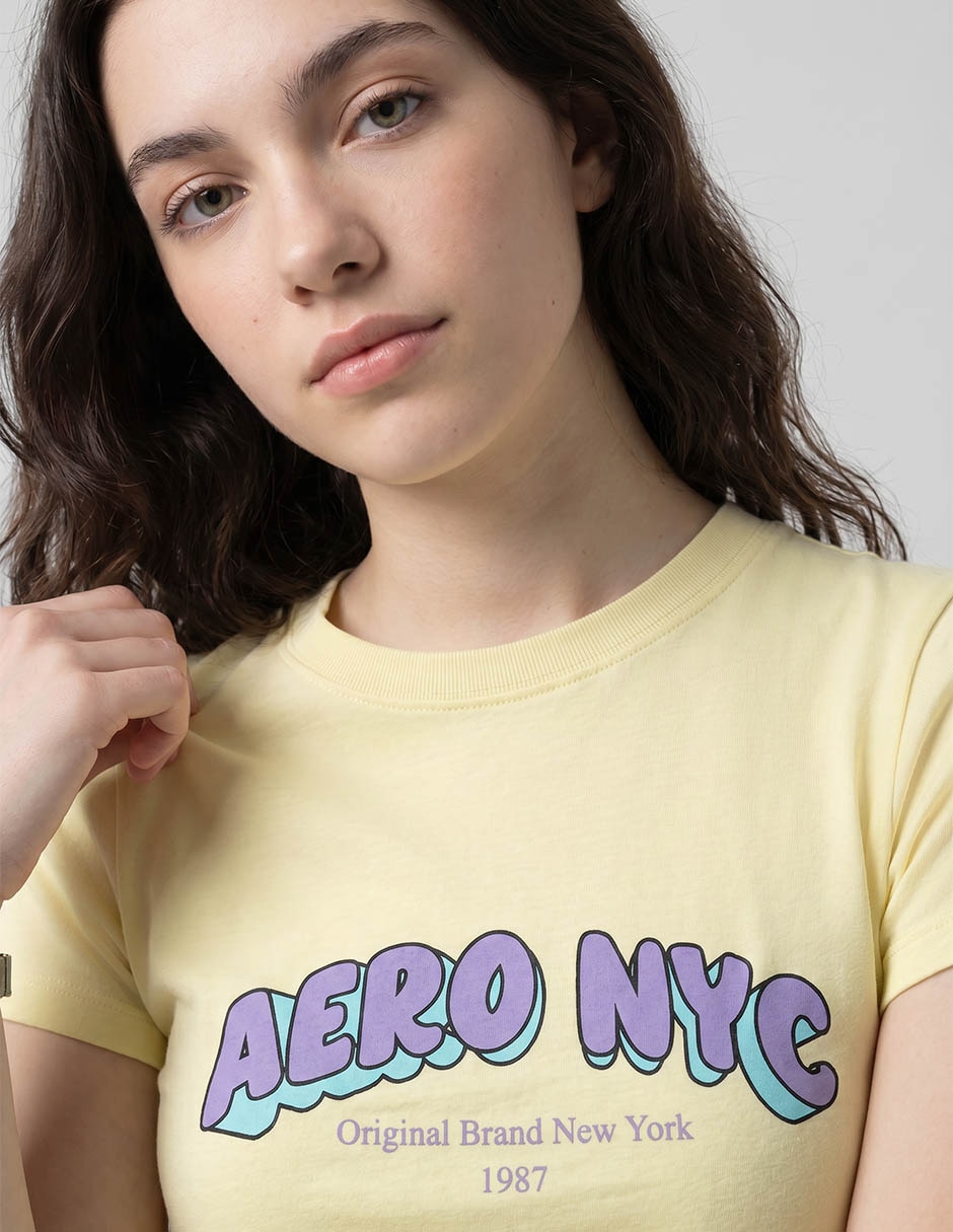 Playera manga corta cuello redondo para mujer 3
