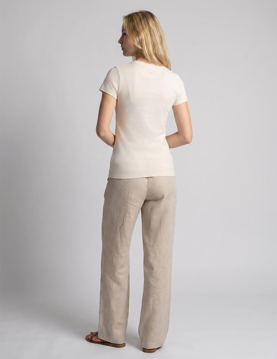 Playera manga corta Aero cuello redondo para mujer