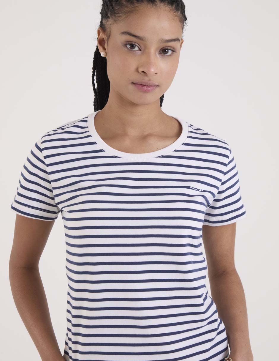 Playera manga corta Aero cuello redondo para mujer