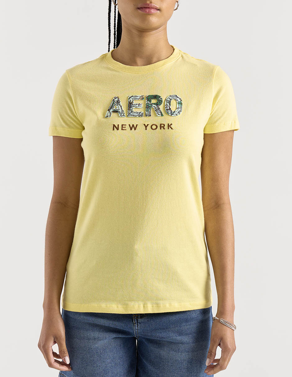 Playera manga corta cuello redondo mujer 2