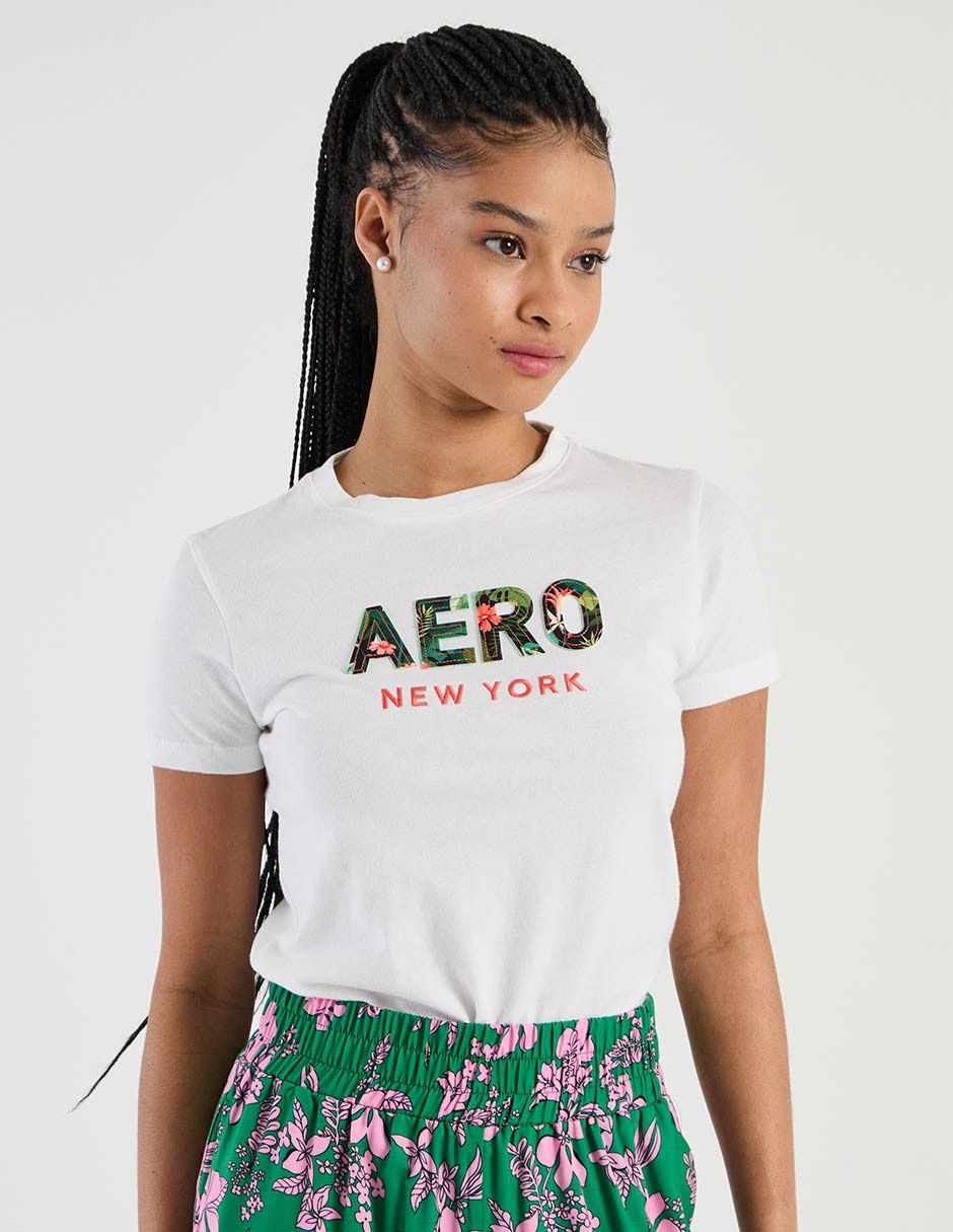 Playera manga corta cuello redondo mujer Playera manga corta cuello redondo mujer