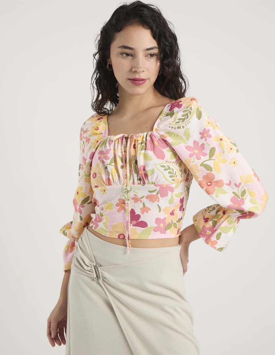 Blusa Aéropostale manga larga para mujer