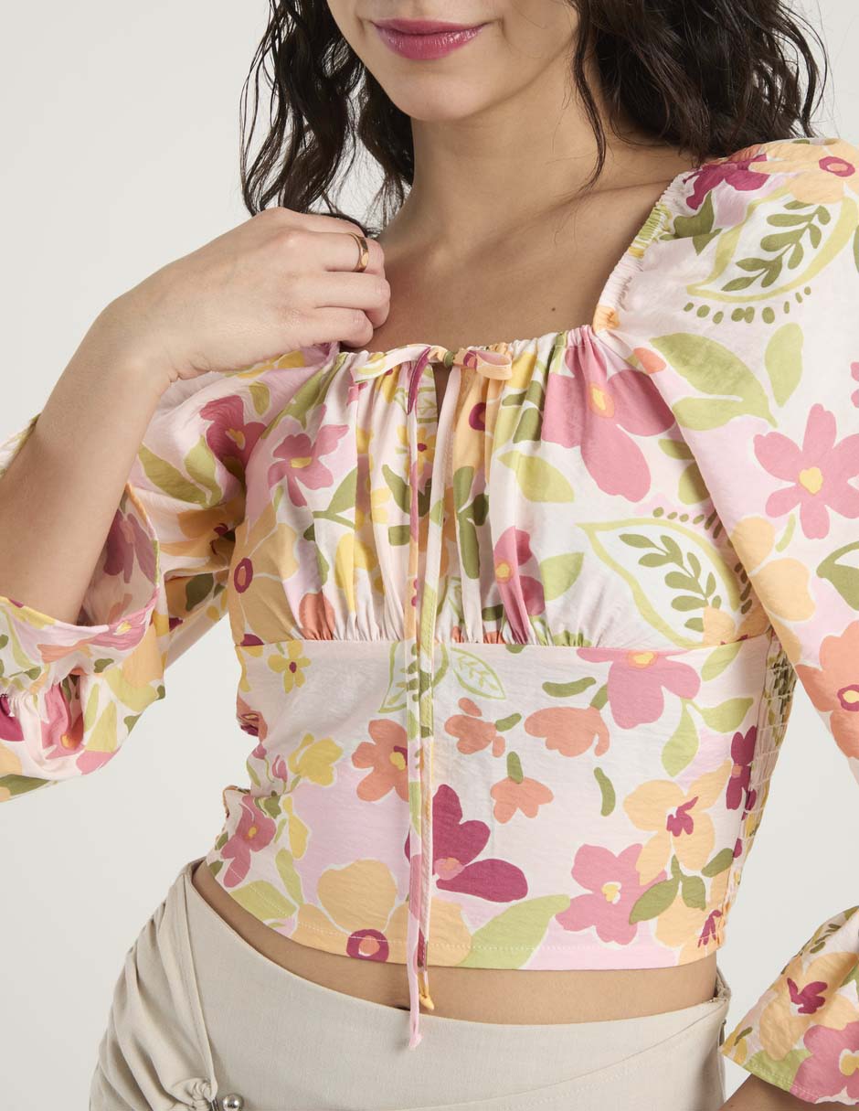Blusa Aéropostale manga larga para mujer