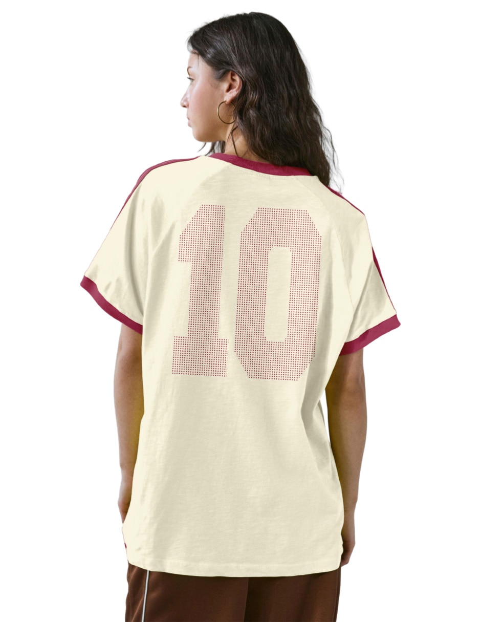 Playera manga corta México cuello redondo para mujer 2