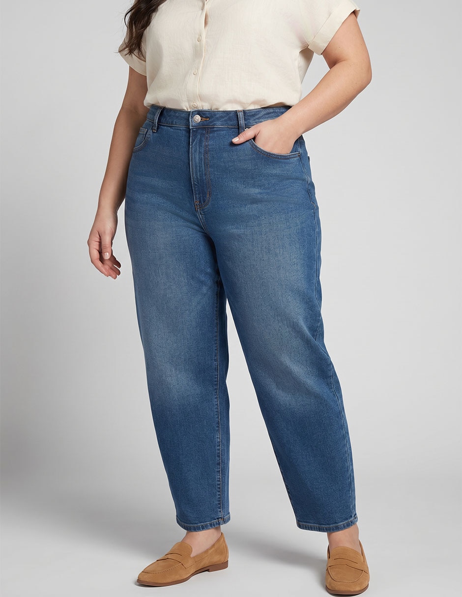 Jeans barrel para mujer Jeans barrel para mujer