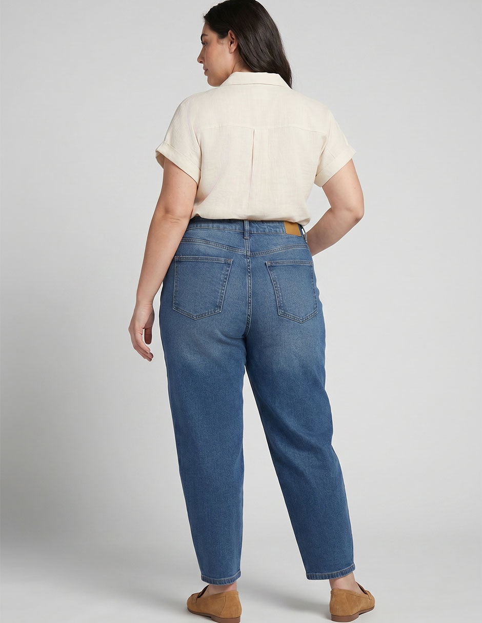 Jeans barrel Aéropostale para mujer