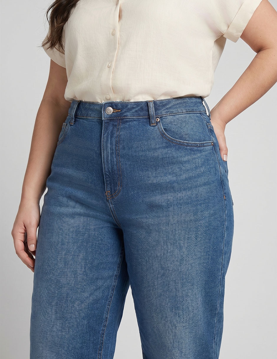 Jeans barrel Aéropostale para mujer