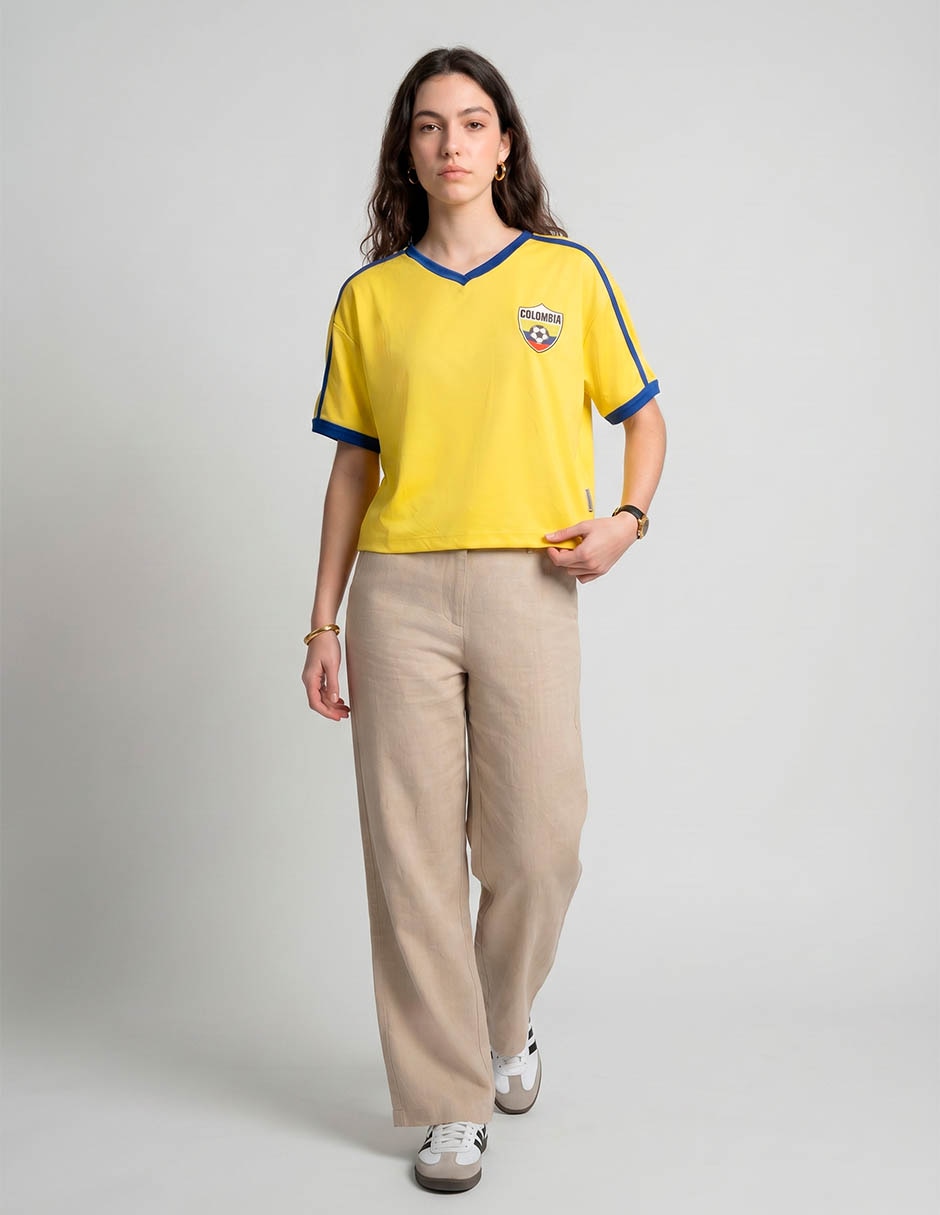 Playera tipo polo aéropostale para mujer