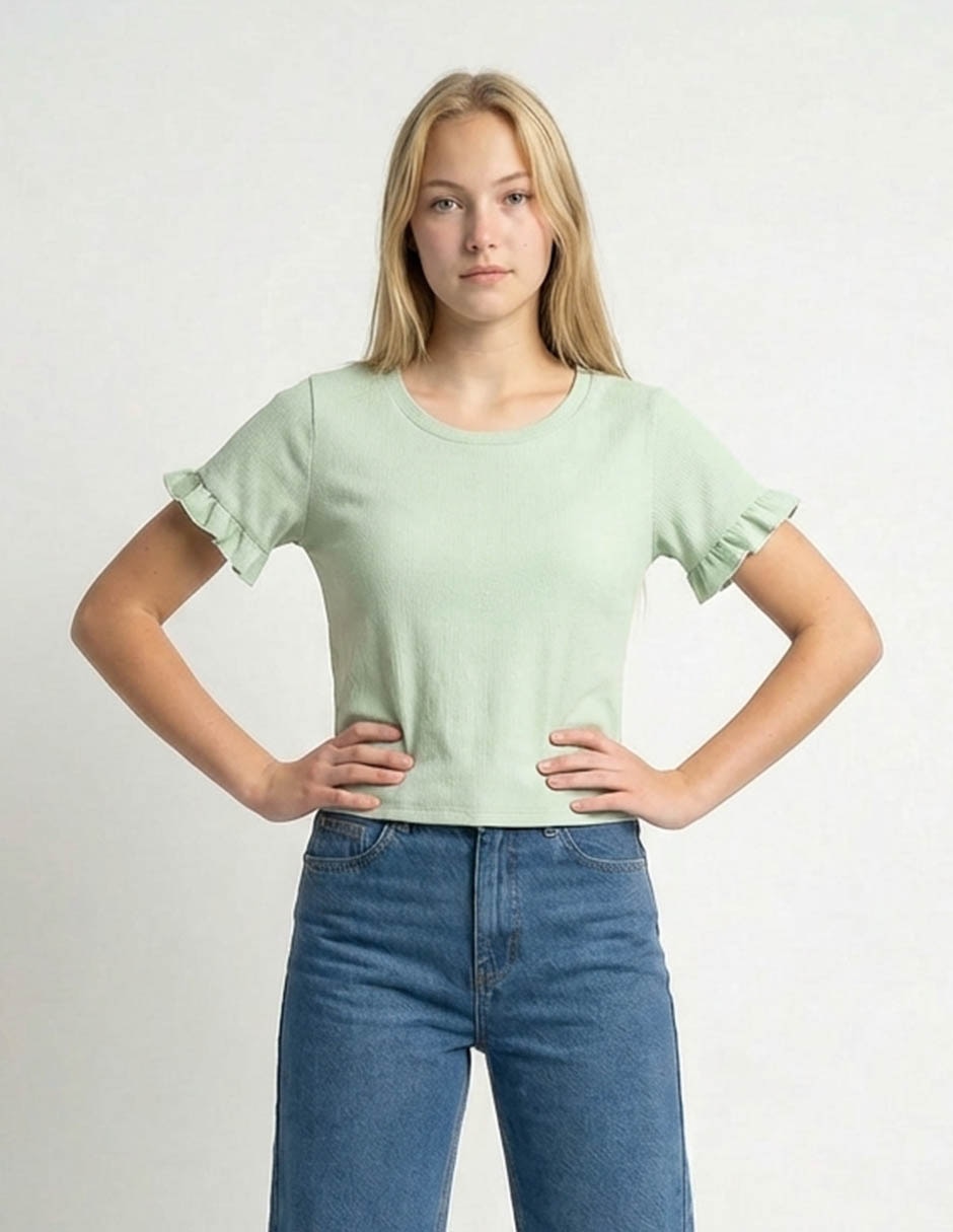 Blusa aéropostale manga corta para mujer