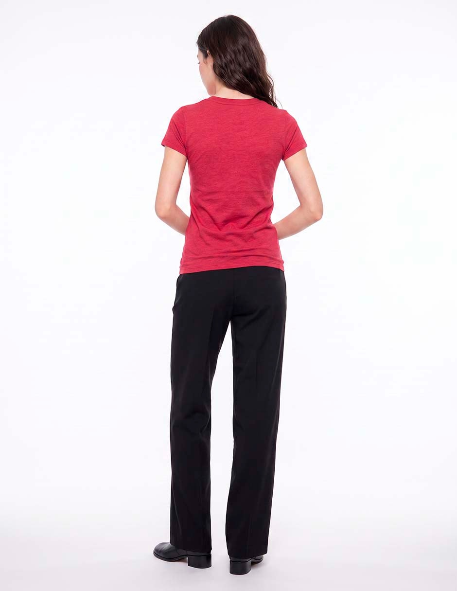 Playera manga corta aeropostale cuello redondo para mujer 4