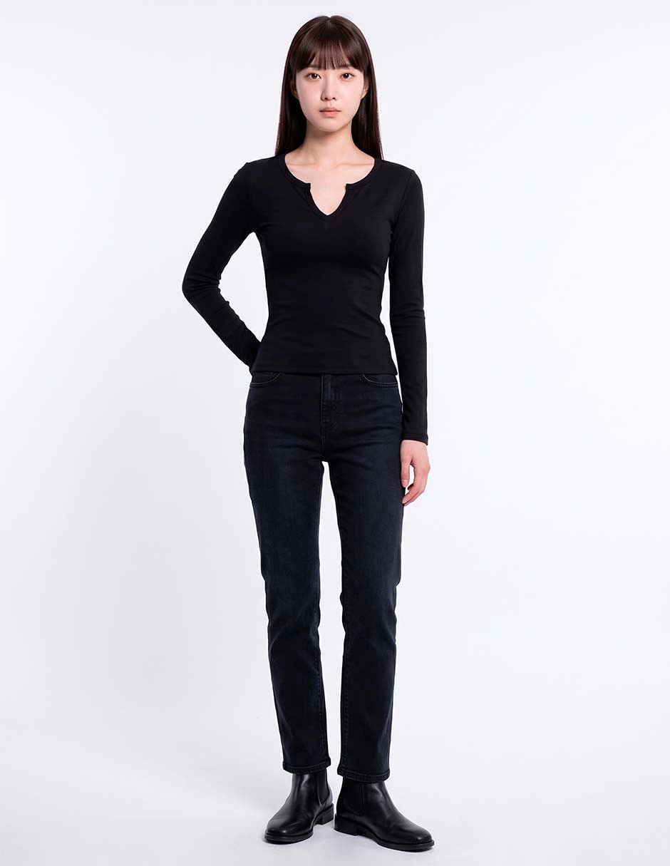 Blusa manga larga para mujer 1