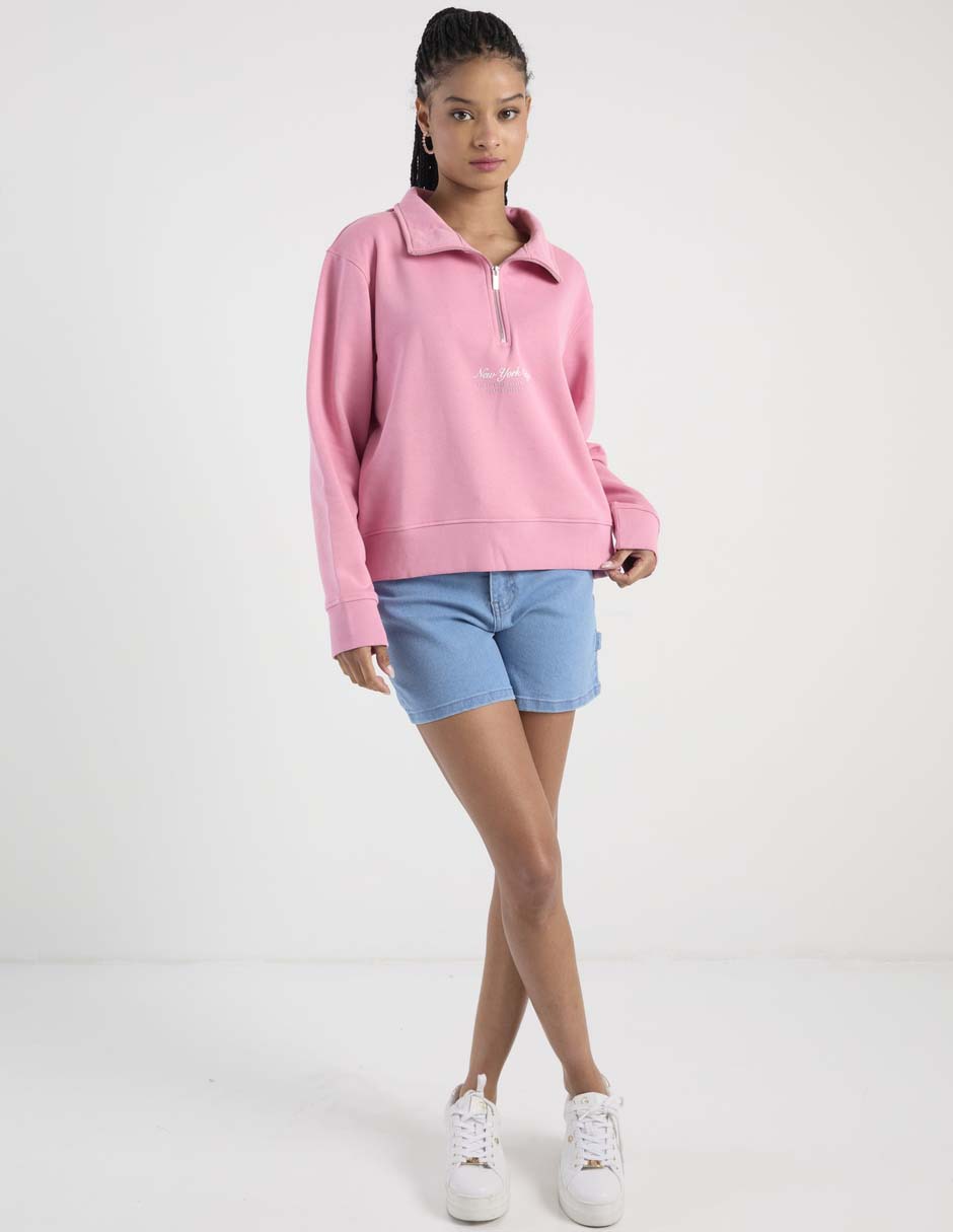 Short Aéropostale de mezclilla para mujer 4