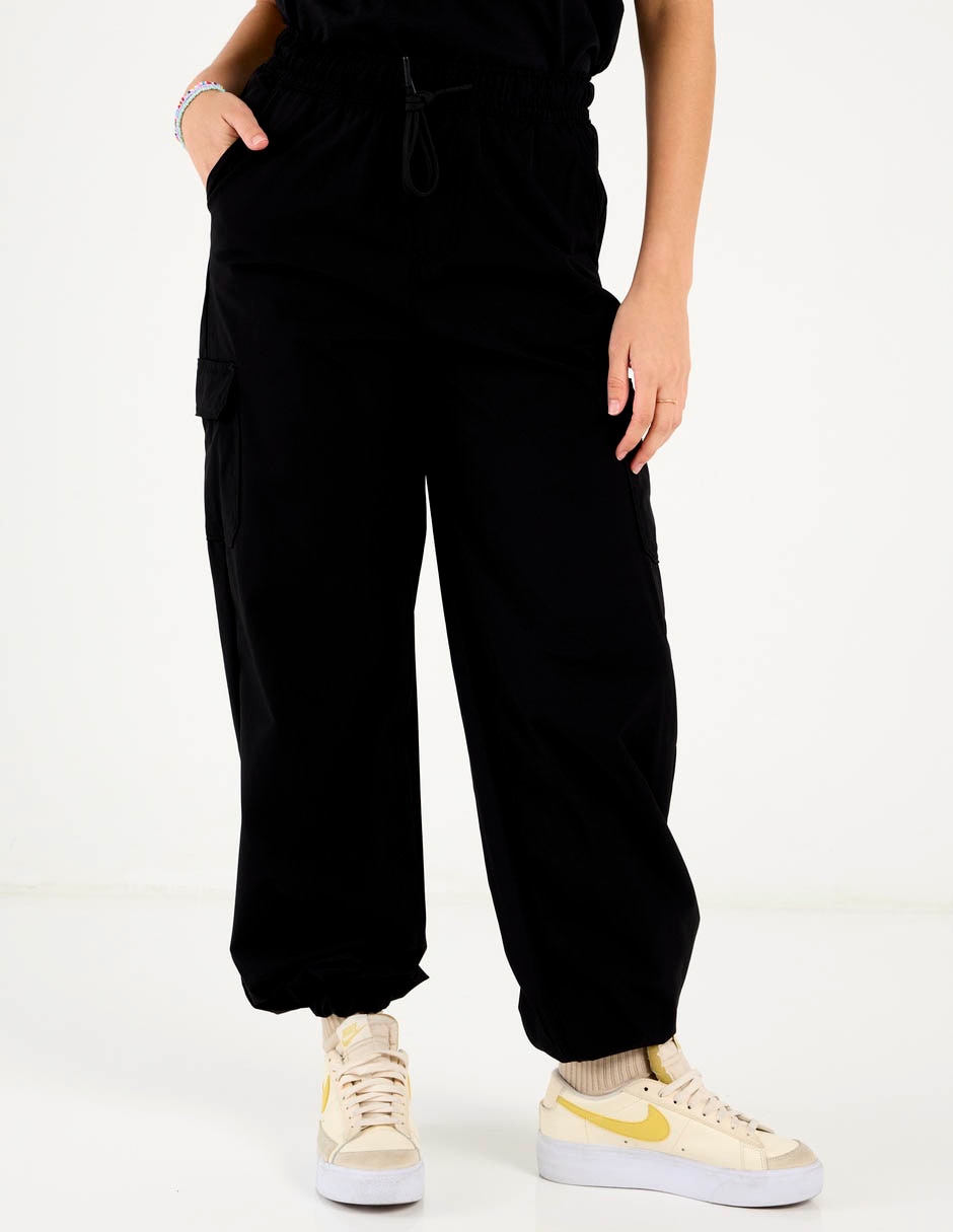 Pantalón cargo Aéropostale straight para mujer Pantalón cargo Aéropostale straight para mujer