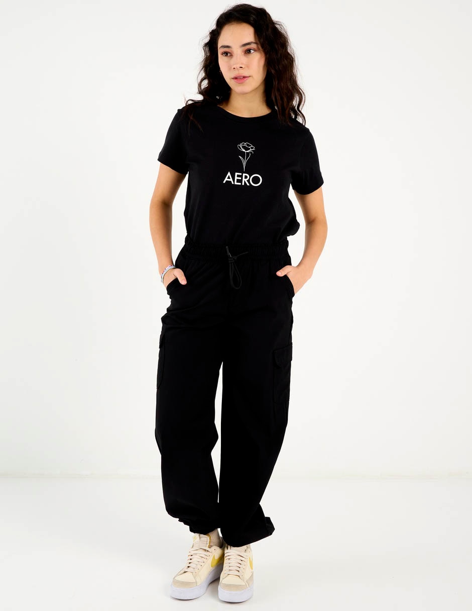 Pantalón cargo Aéropostale straight para mujer 5