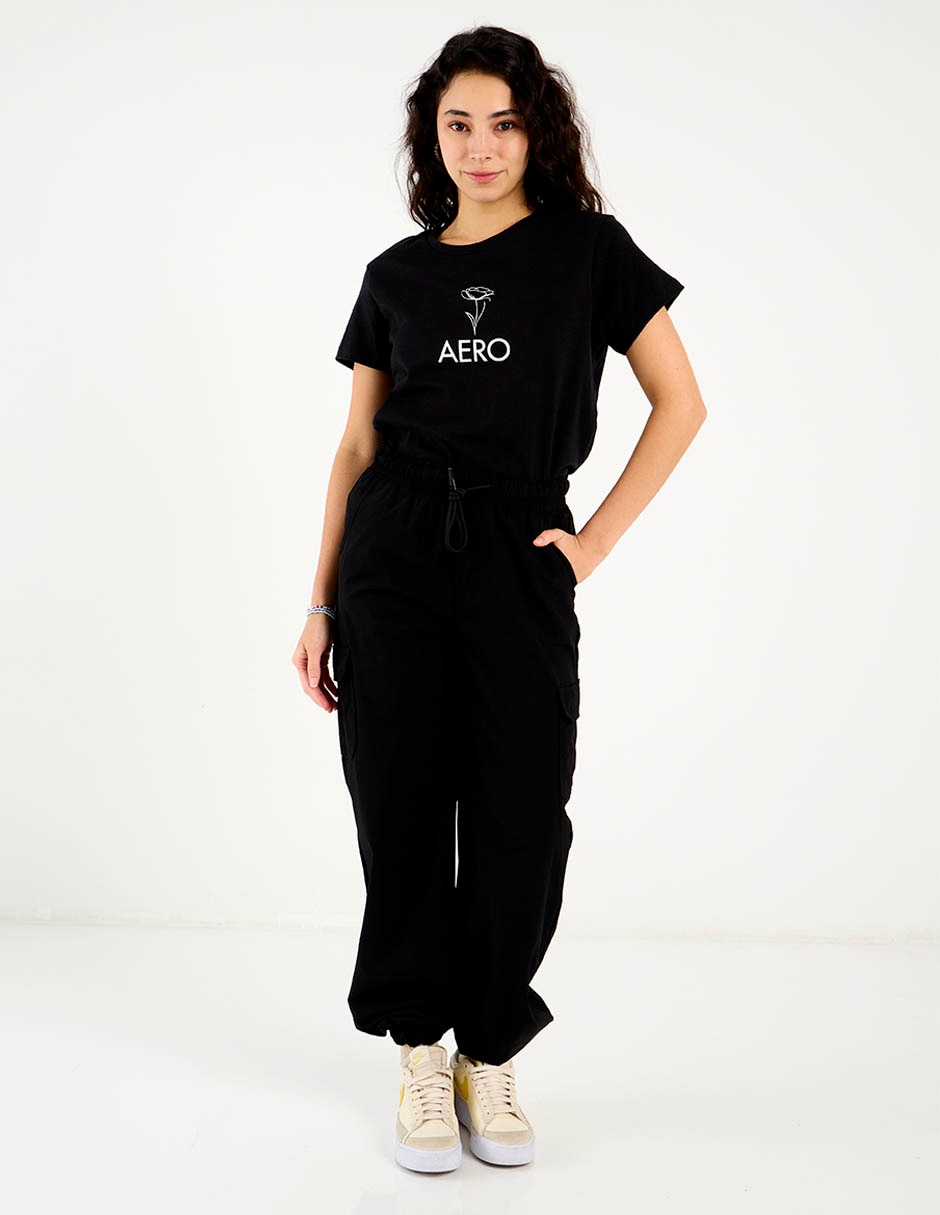 Pantalón cargo Aéropostale straight para mujer 4