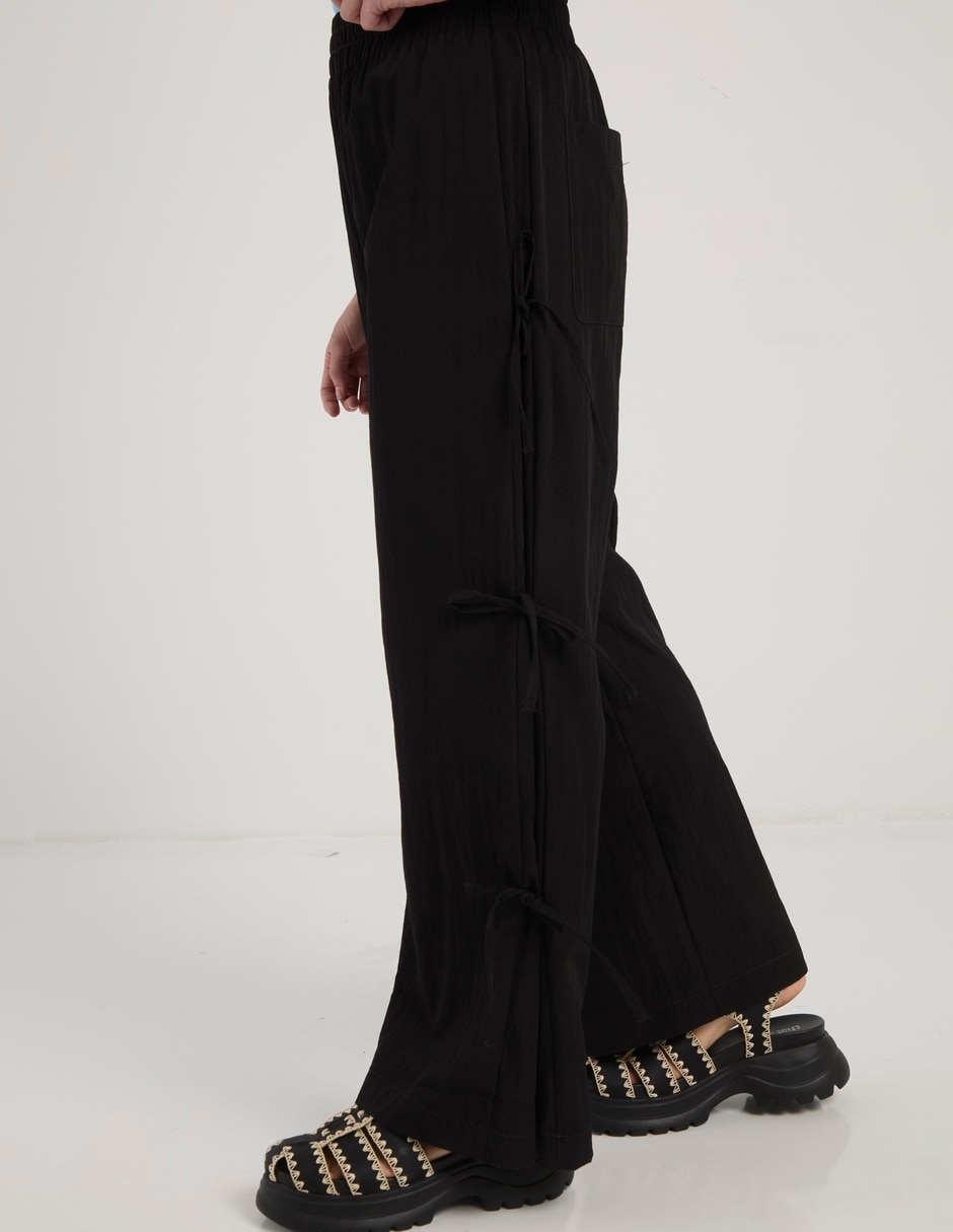 Pantalón acampanado Aéropostale amplio para mujer 5