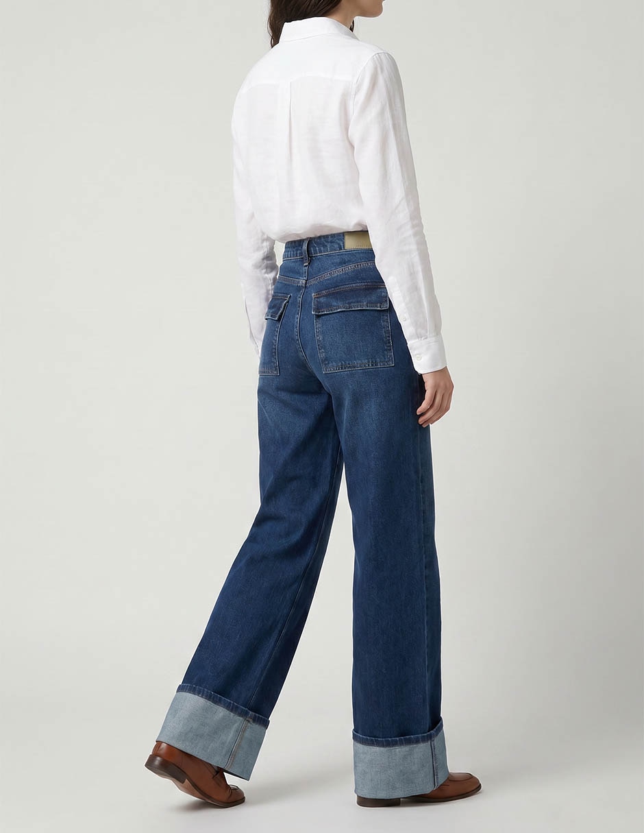 Jeans campana para mujer