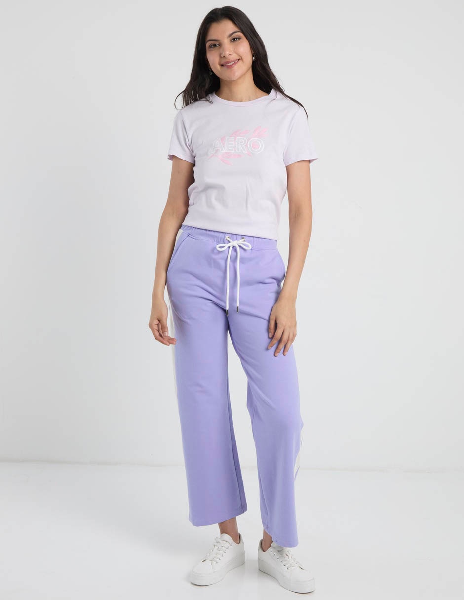Pants regular aéropostale con elástico para mujer 2