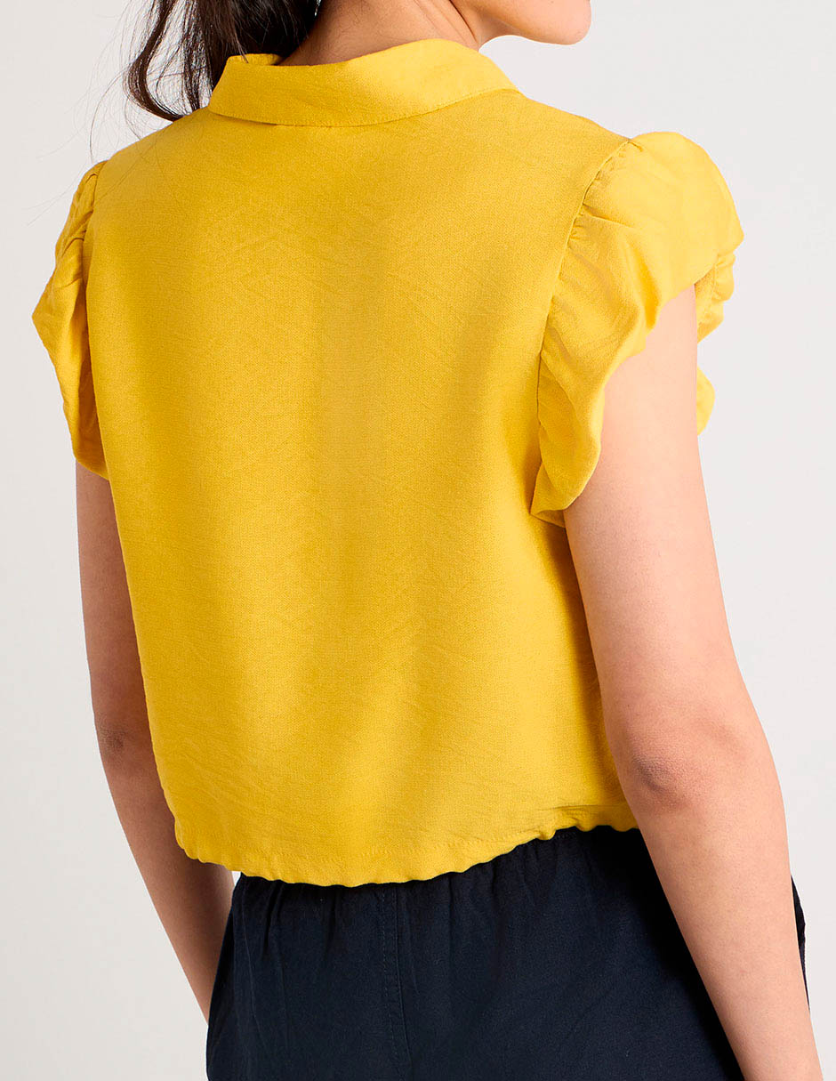 Blusa Aéropostale manga corta para mujer