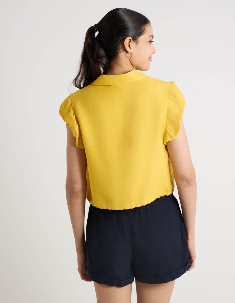 Blusa Aéropostale manga corta para mujer