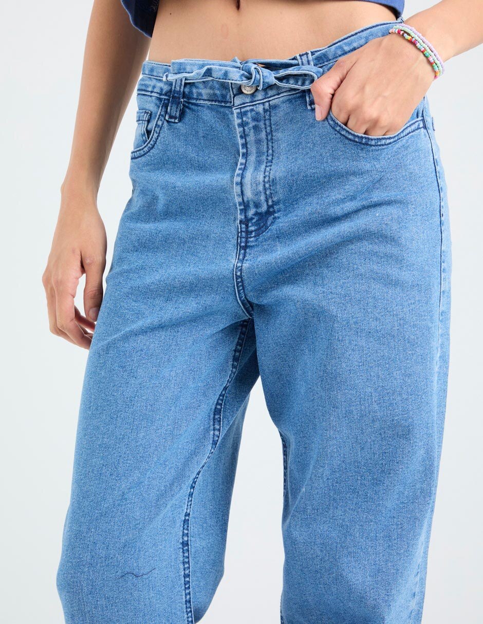 Jeans flare relaxed aéropostale para mujer