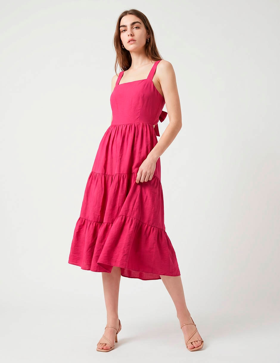 Vestido midi casual para mujer