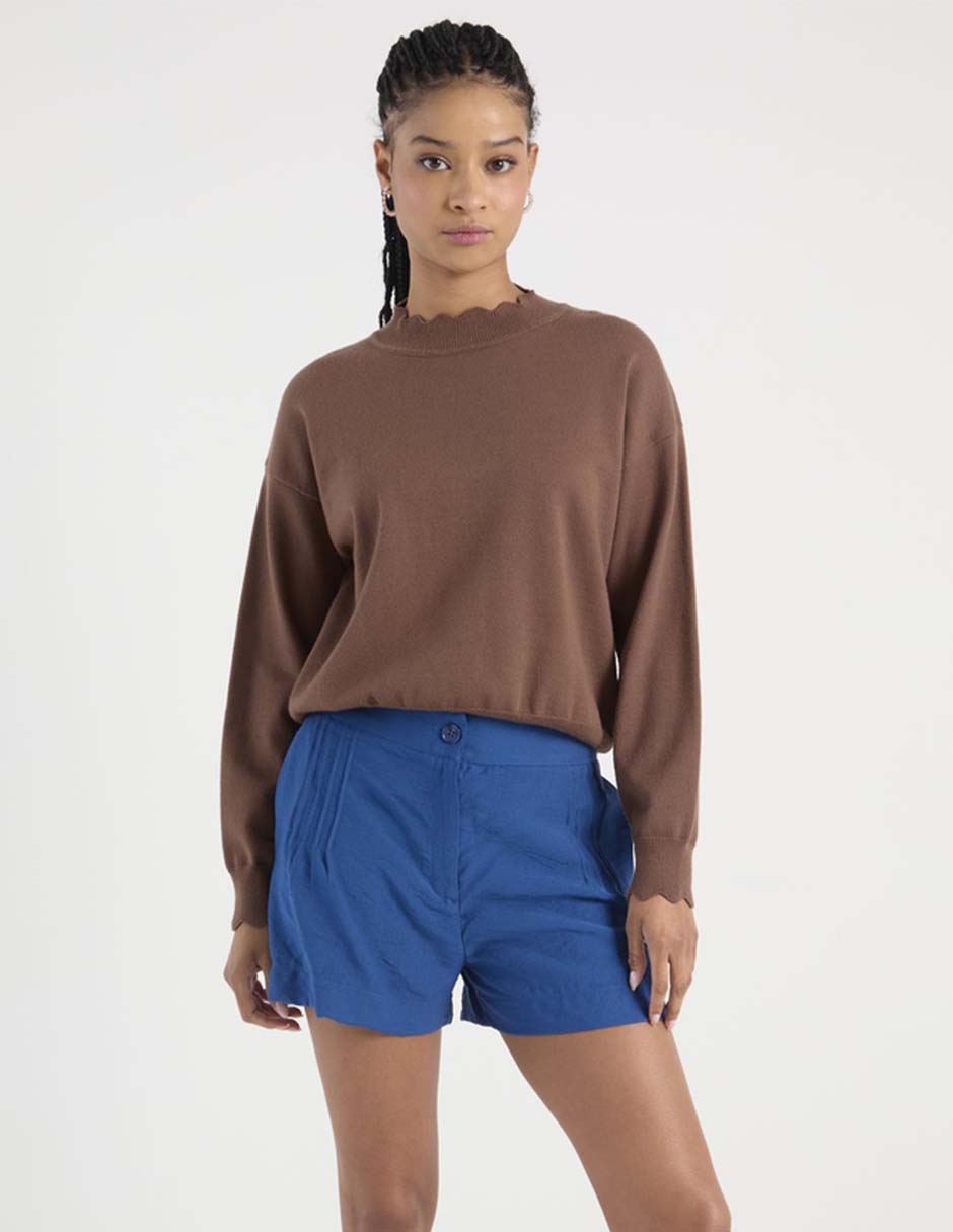 Short de poliéster para mujer 7