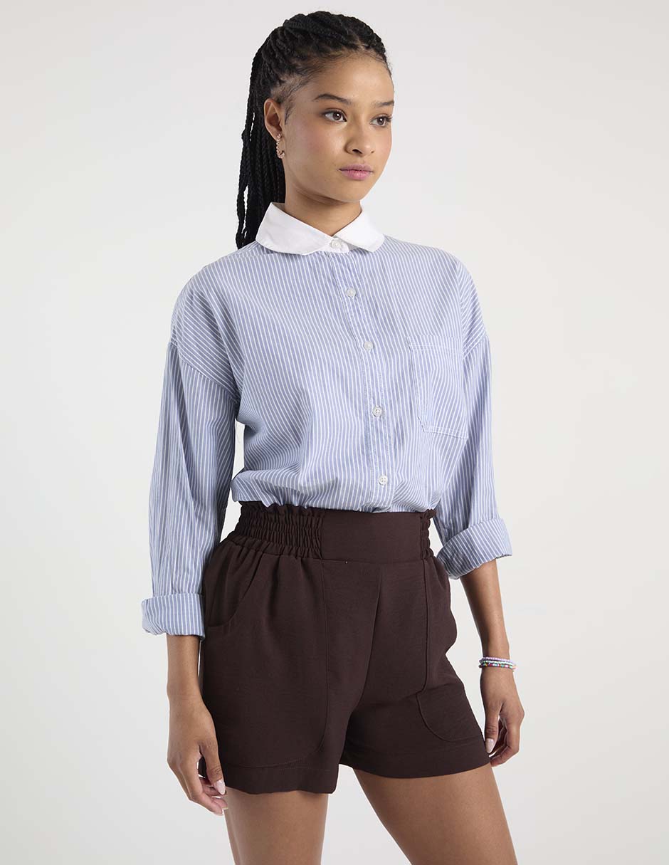 Short de poliéster para mujer 1