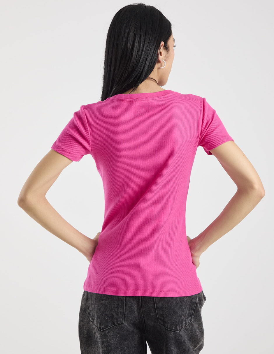 Playera manga corta aéropostale cuello redondo para mujer 5